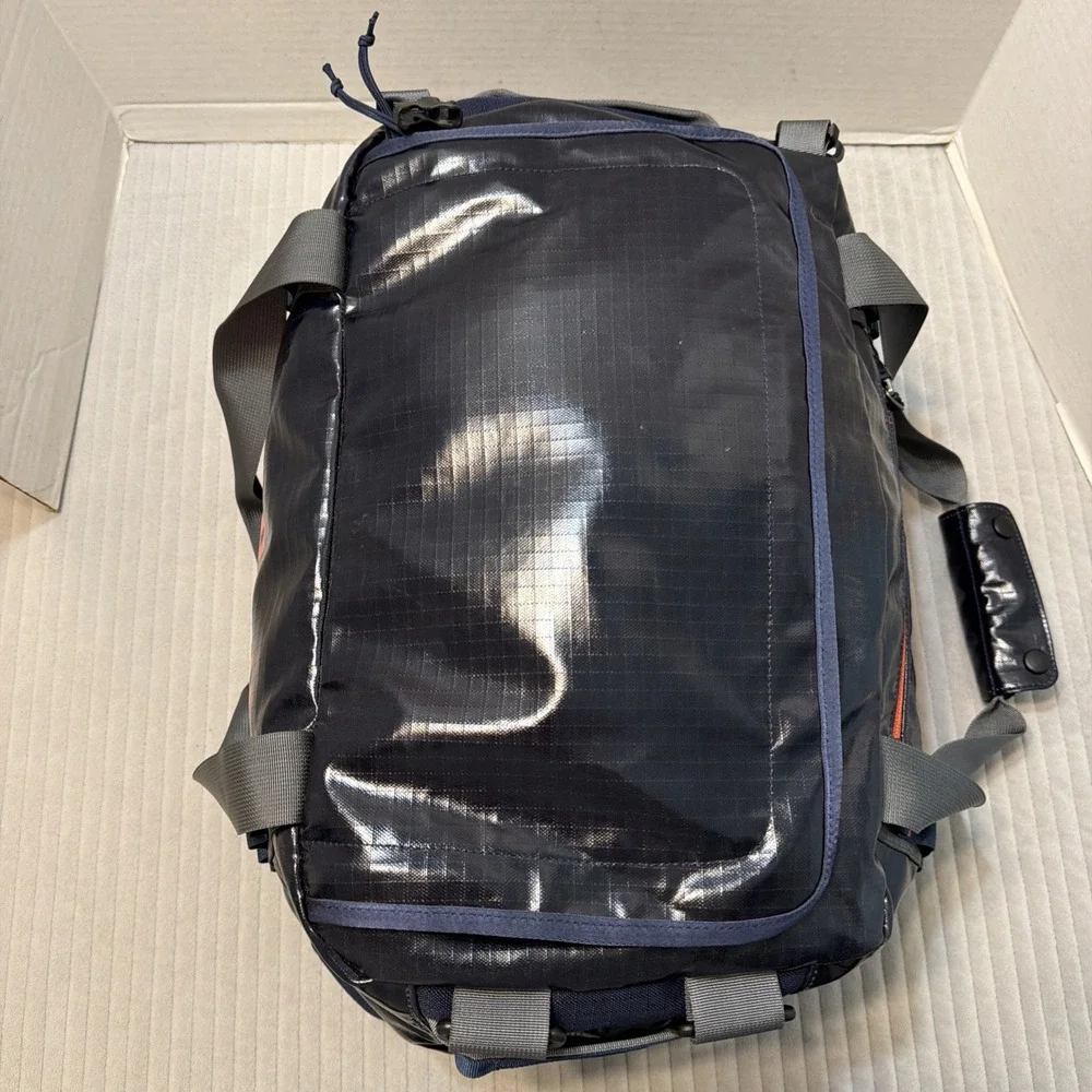 PATAGONIA Blue Orange Hole Duffel Bag 45 L Shiny version
